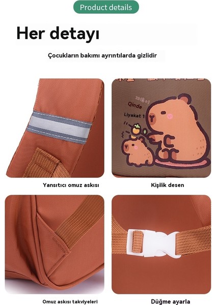 Karikatür Anaokulu Çocuk Erkek ve Kız Sırt Çantası (Yurt Dışından) fırsatları