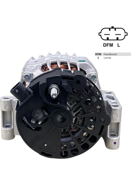 12V ALTERNATÖR DİNAMO 120 A (DFM-L) OPEL ASTRA H/CORSA D/MERIVA 1.3 CDTI (ITALY) modelleri