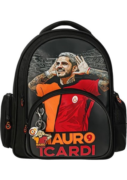Galatasaray Lisanslı Mauro Icardi Parçalı Suni Deri Okul Sırt Çanta Seti 4 Lü Çanta Seti fiyatları