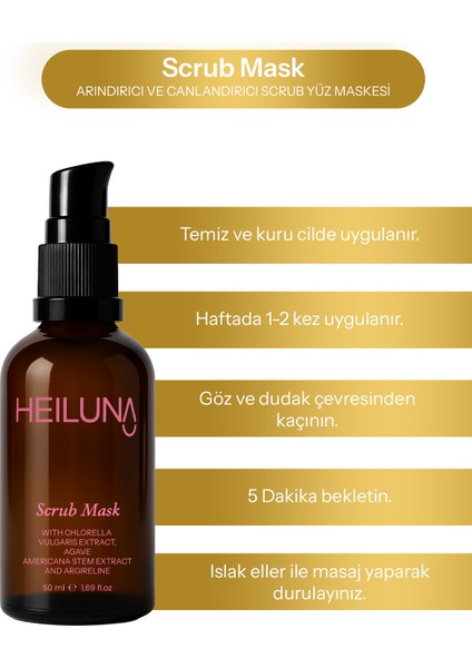 Arındırıcı ve Canlandırıcı Scrub Yüz Maskesi