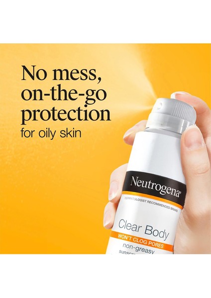 Clear Body SPF50 Güneş Spreyi 141GR