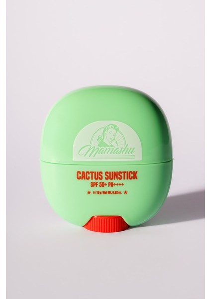 Cactus Sun Stick | Güneş Koruyucu Stick | SPF50+ PA++++ | Böcek & Sinek Kovucu Etki | Çocuk Dostu | Vegan | 3 Yaş+ | 15g modelleri