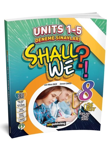 Yds Publishing 8. Sınıf Shall We 1-5 Üniteler Deneme Sınavı
