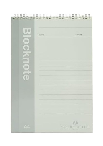 Bloknot, A4, 80 Yaprak, Çizgili, Karton Kapak, Spiral Cilt, 70G Kağıt, Canlı Renkler, Dayanıklı ve Kullanışlı
