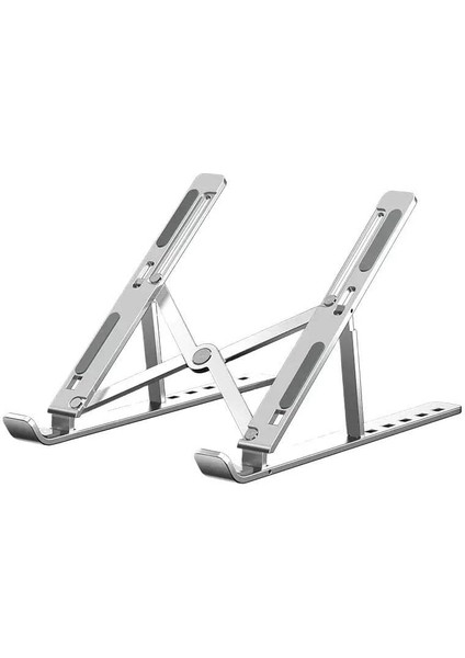 Plus ADS-AL05 Alüminyum Ayarlı Laptop Macbook Notebook Yükseltici Tutucu Stand