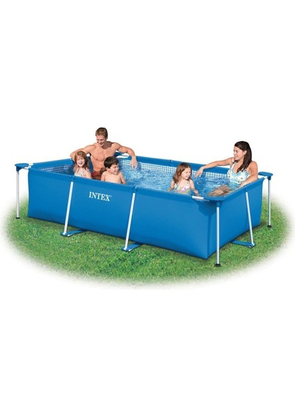 Dikdörtgen 300X200X75 cm Havuz, Rahat ve Keyifli Kullanım Için Ideal Seçenektir.