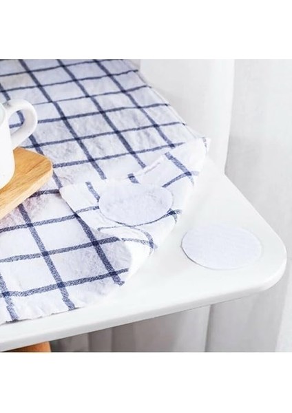 Kendinden Yapışkanlı Yuvarlak Kaydırmaz Bantlar, Halı, Kilim ve Koltuk Için, Siyah (20, Siyah)