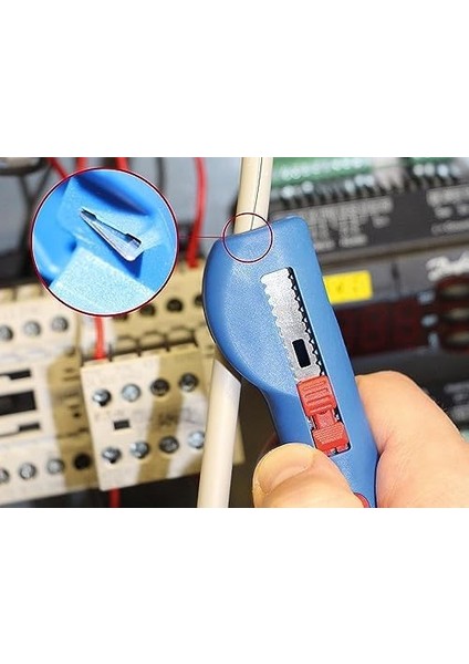 Tools Quadro Soyucu No. 16 | 4'ü 1 Arada Kablo Sıyırıcı, 8,0 - 13,0 mm Kablo