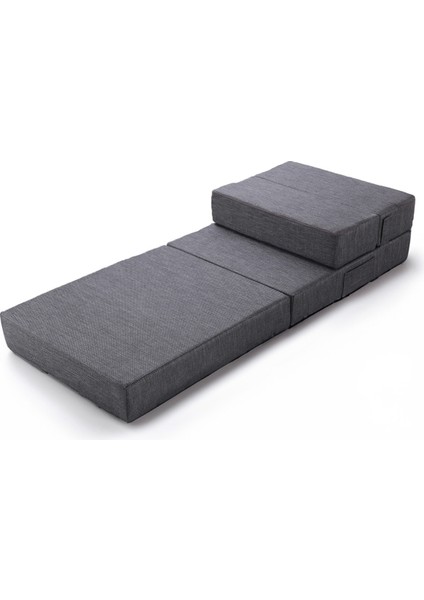 Valeria Katlanır Yatak Olabilen Koltuk Tek Kişilik Gri indirimleri