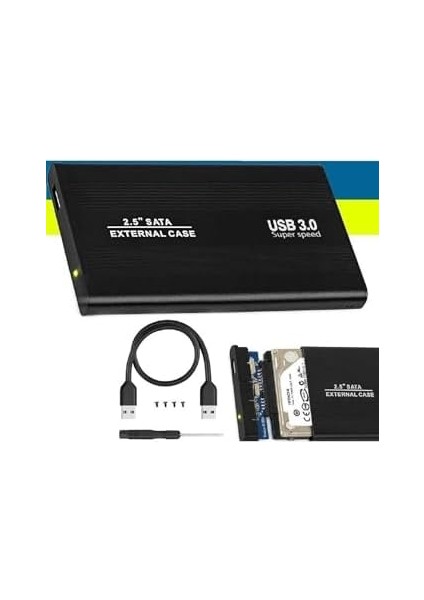 USB 3.0 Sata 2.5 Inç SSD Harici Taşınabilir Harddisk Kutusu 5262