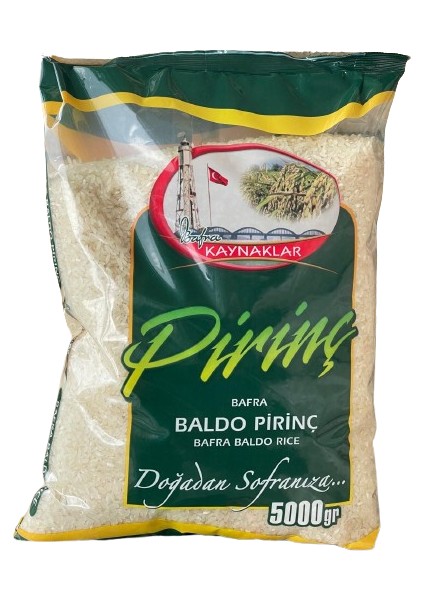 Kaynaklar Baldo Pirinç 5 kg