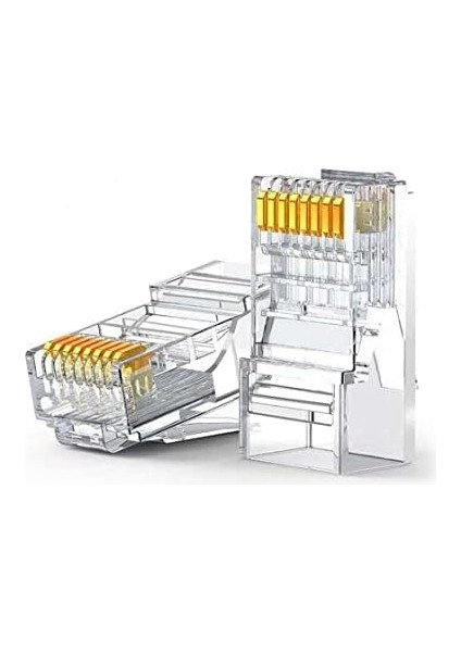 Plus PX-COB8P RJ45 100 Lü Paket Jack