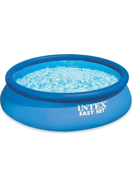 Büyük Boy Mavi Şişme Havuz 366X76 Cm, Keyifli Yaz Eğlencesi Için Ideal