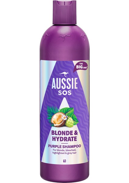 Sos Blonde & Hydrate Açık Renk Boyalı, Röfleli ve Gri Saçlar Için Mor Şampuan 500ML fiyatları