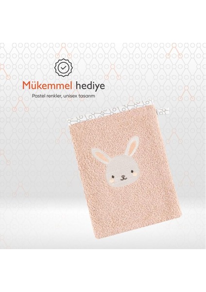 Hero Nakışlı Bebek ve Çocuk Banyo Kesesi Bunny modelleri