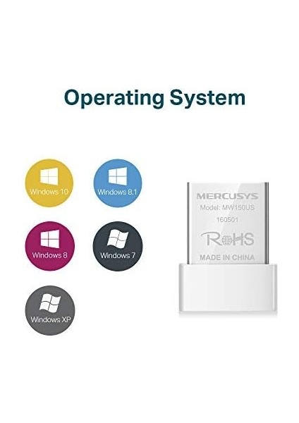MW150US, N150 Mbps Kablosuz Nano USB Adaptör