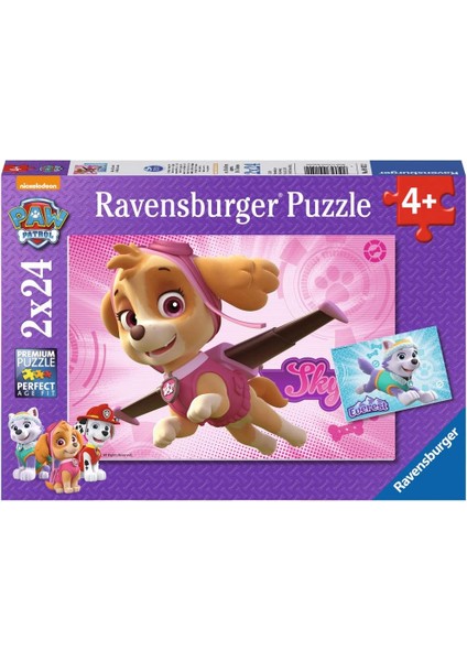 - 2 x 24 Parça Puzzle Paw Patrol (91522)