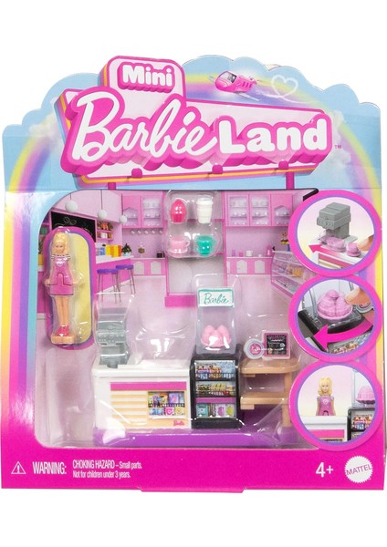 Mini Barbieland Bebek ve Oyun Seti JCR29 - Fırın JCR31