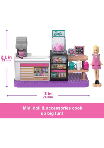Mini Barbieland Bebek ve Oyun Seti JCR29 - Fırın JCR31