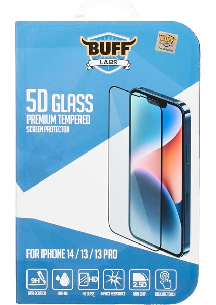 Apple iPhone 13/ 13 Pro 5d Glass Ekran Koruyucu