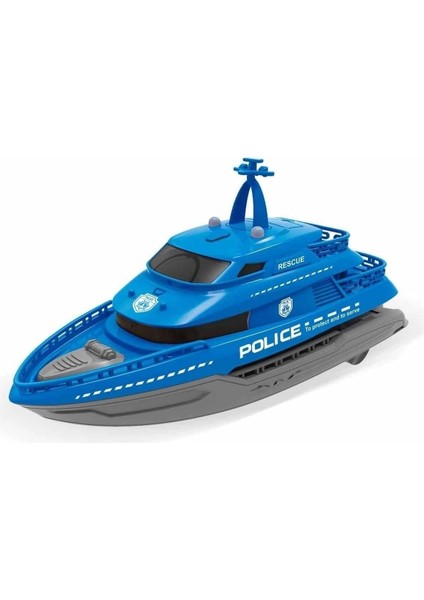 Maxx Wheels Sesli Işıklı Kurtarma Gemisi 20 cm