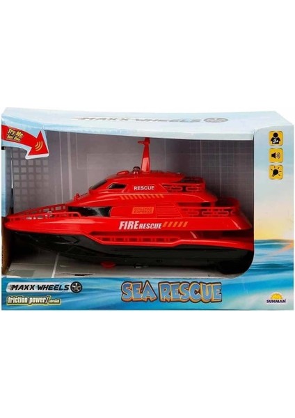 Maxx Wheels Sesli Işıklı Kurtarma Gemisi 20 cm fırsatları