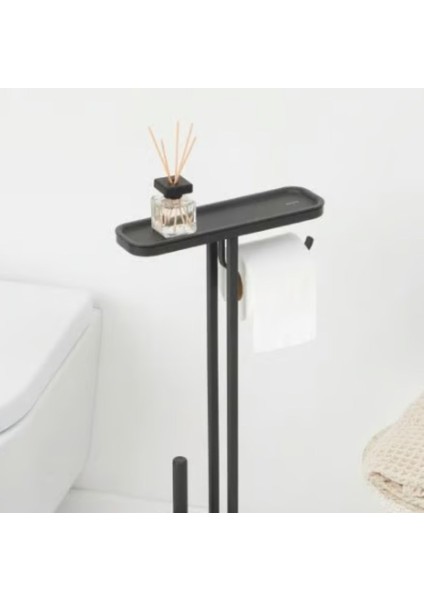 Brabantıa Mındset Koyu Gri Standlı Organızer , Tuvalet Kağıdı Tutucusu ve Tuvalet Fırçası fırsatları