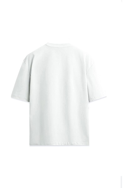 Dream Theater Minimal Yazılı Tasarım Unisex Beyaz Tişört fiyatları