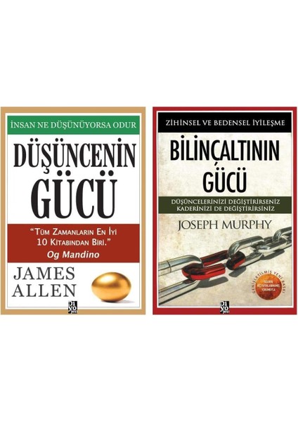 Gücü + Bilinçaltının Gücü 2 Kitap Set