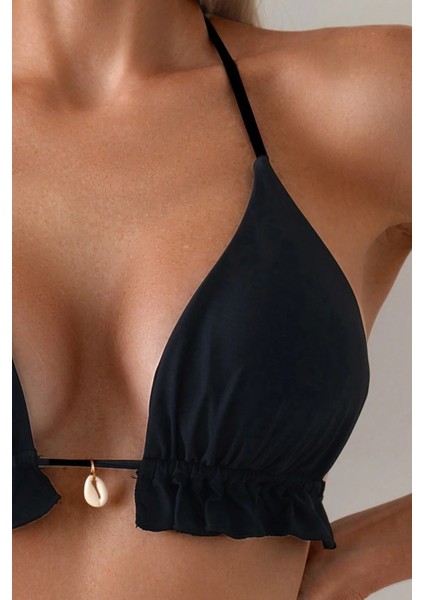 Gögüs Aksesuar Detaylı Bikini Üstü (Çıkartılabilir Kaplı) indirimleri