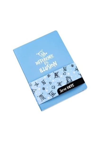 Note Defter 15 x 21 Çizgili Gök Mavi
