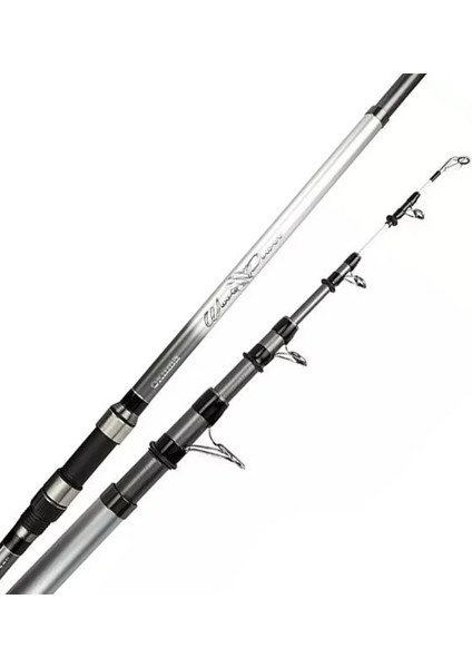 Hazır Surf Olta Seti Okuma Wave Power Tele Surf 4.20 cm 100-200 gr Surf Kamışı&okuma Wave Power WP-8000A1 Olta Makinesi
