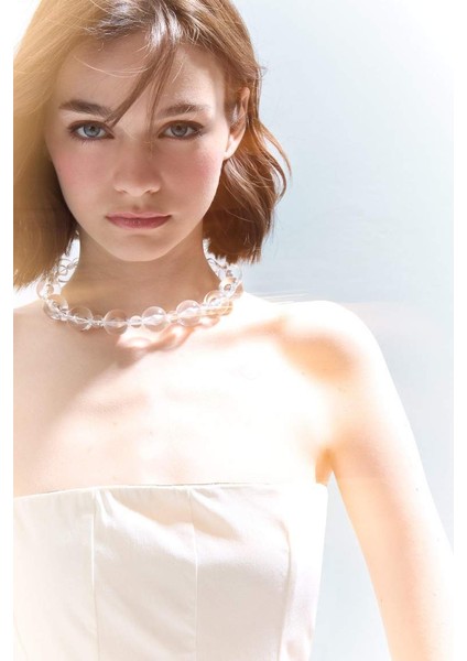 Coool Skater Fit Straplez Bengalin Mini Beyaz Elbise F3950AX25SM modelleri