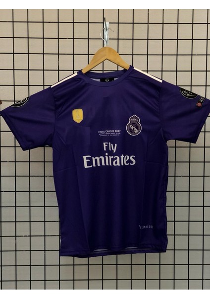Real Madrid //cristiano-Ronaldo 2016/17 Sezonu-Mor Renk Kısa Kollu Yetişkin Formasi fırsatları
