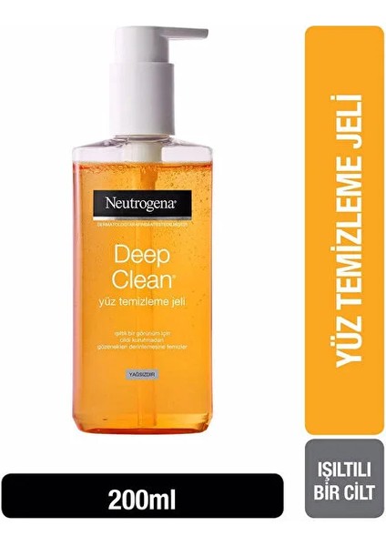 Yüz Temizleme Jeli - Deep Clean - 200 ml