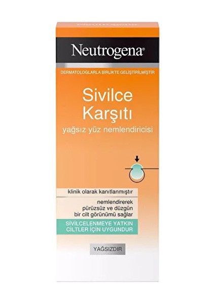 Nemlendirici - Visibly Clear Yağsız - 50 ml