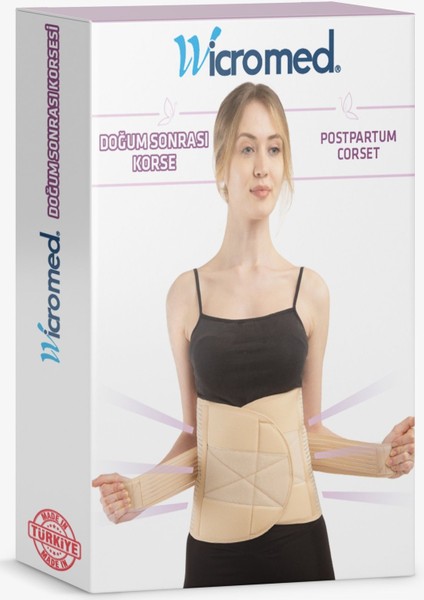 Doğum Sonrası Destek Korse XL/XXL - Rahat ve Güçlü Form Koruma