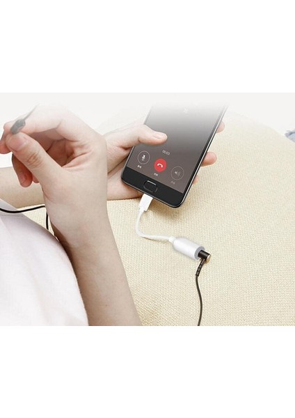 Trend iPhone 15 Serisi Için Pro/promax/plus Uyumlu Tip C Kulaklık 3,5 mm Dönüştürücü Jack Ses Müzik Kablo Type-C Jak Konektör Apple ipad ve iphone Uyumlu