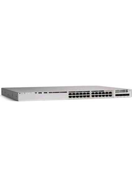 Cısco C9200L 24T 4g E Swıtch 24 Port Gıgabıt Poe Swıtch
