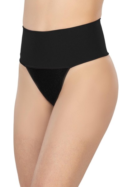 bazaar-turkey Siyah Mı 2048 Seamless Çift Renk String Korse