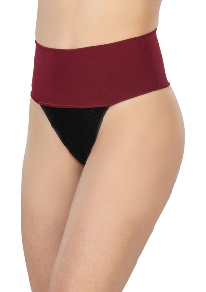 Bordo Mı 2048 Seamless Çift Renk String Korse fiyatları