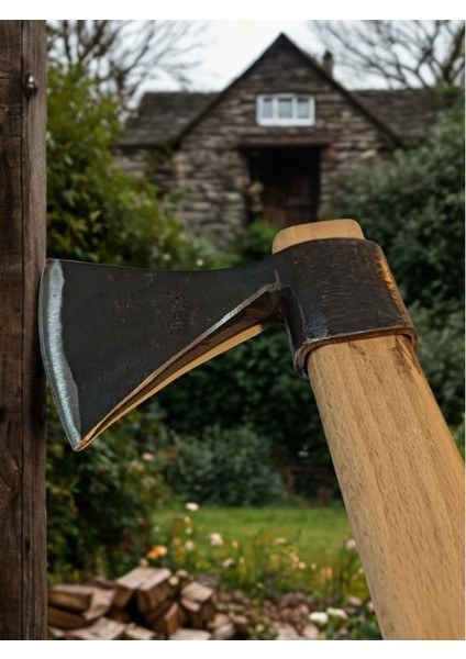 Baltası Nacak Siyah Kamp Odun Kesme Kırma Budama Kemik Kesme Bölme Makas Çeliği