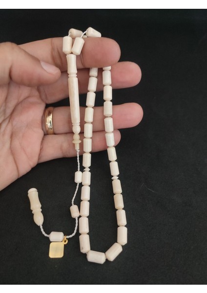 Iskeçeli Cemil Usta Eseri El Boy Mevlevi Model Naturel Balina Kemiği Sertifikalı 8065