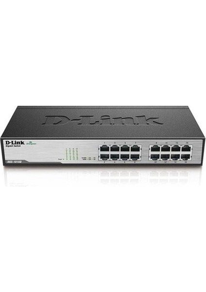 D-Lınk 16PORT DGS-F1016/E Gıgabıt Yönetilemez Switch