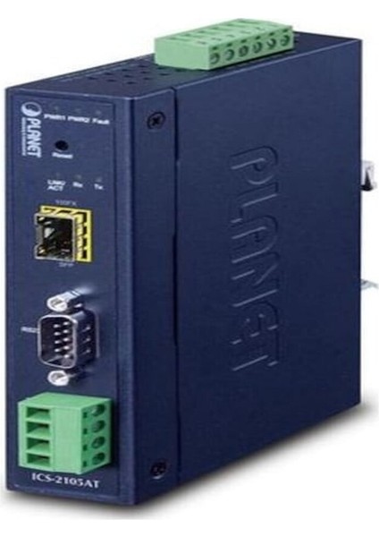 PL-ICS-2105AT 1 Port 100BASE-FX Sfp - 1 Port RS232/RS422/RS485 Media Converter