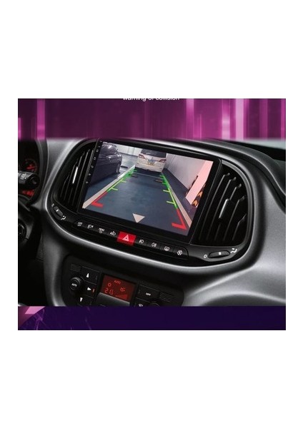 Fiat Doblo D-4 Multimedya Carplay Ekran Seti 4 GB Ram 64 Hafızalı