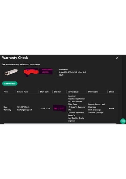 10G Sfp+ Lr J9151D Class1 21CFR1040 10 Sfp Transceiver fiyatları