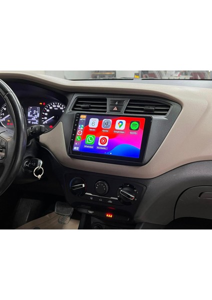 Hyundai I20 Üçgen 2015-2017 Multimedya Carplay Ekran Seti 4 GB Ram 64 Hafızalı