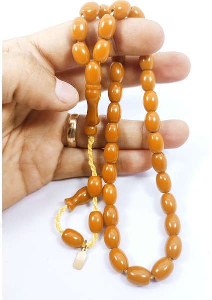 Muhammed Dabbas Usta Eseri Günümüz Osmanlısı Bilek Boy Sıkma Kehribar Sertifikalı 8041 indirimleri