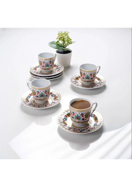 Sedef Kahve Fincan Takımı 6 Kişilik SF12CKT084543